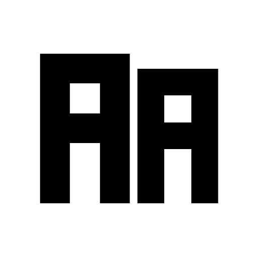 Blockline Font icon