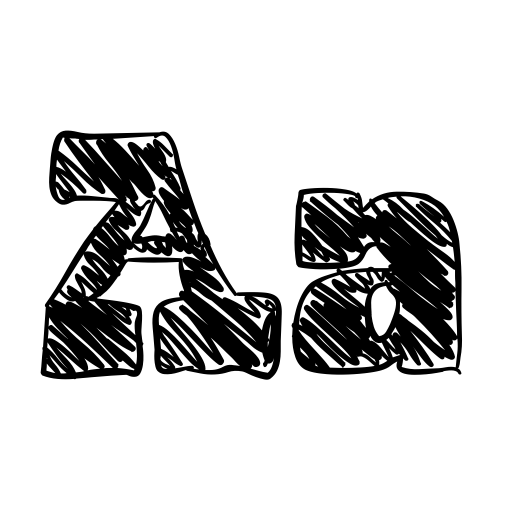 Blockography Font icon