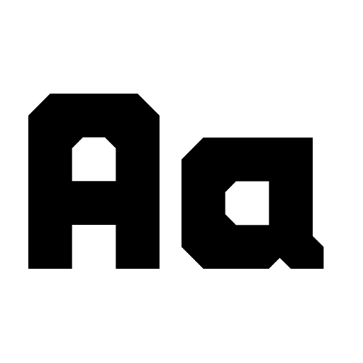 BlockTrain Font icon