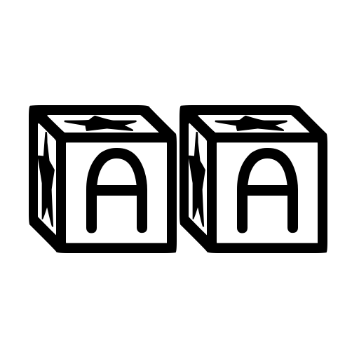 Blockys St Font icon