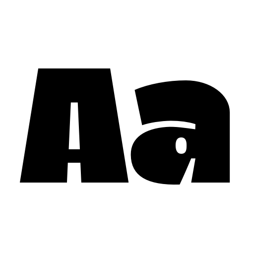 Blogh Trial Font icon