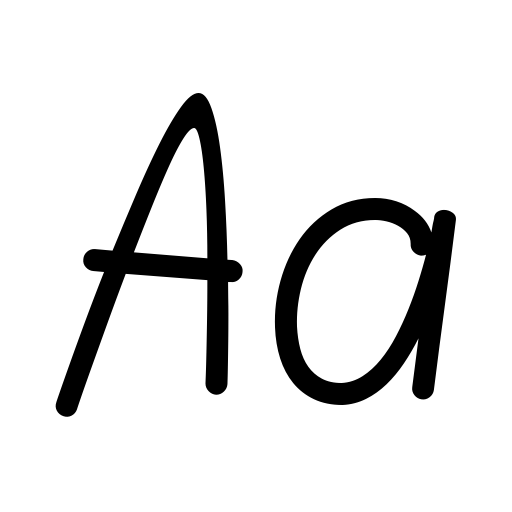 Blokletters Balpen Font preview