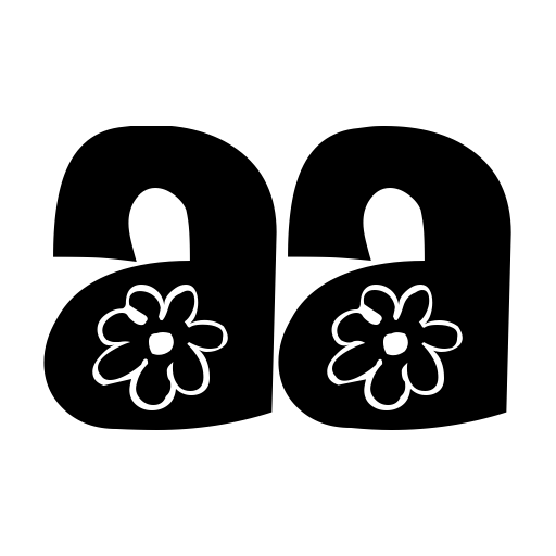 Blomster Font preview