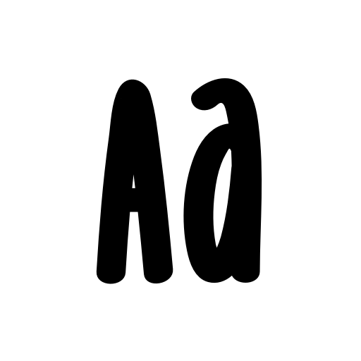 Blonde Pumpkin Font icon