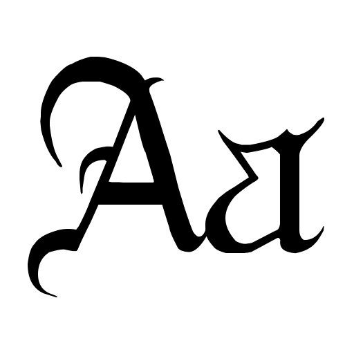 Blood and Blade Font icon
