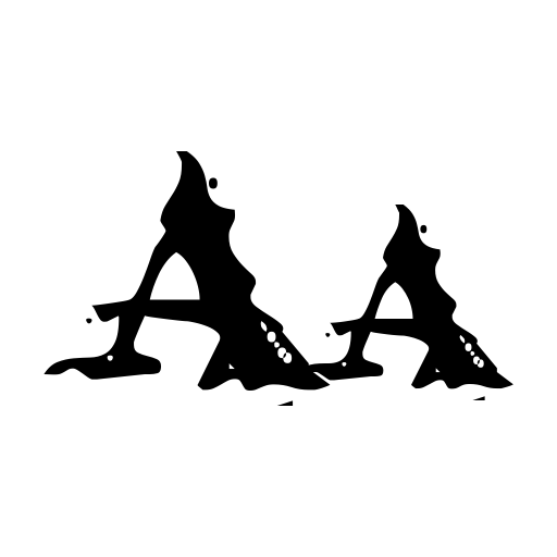 Blood Crow Font icon