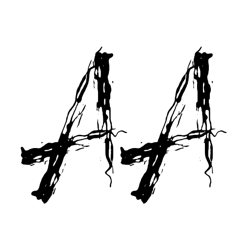 Blood Scratch - Personal Use Font icon