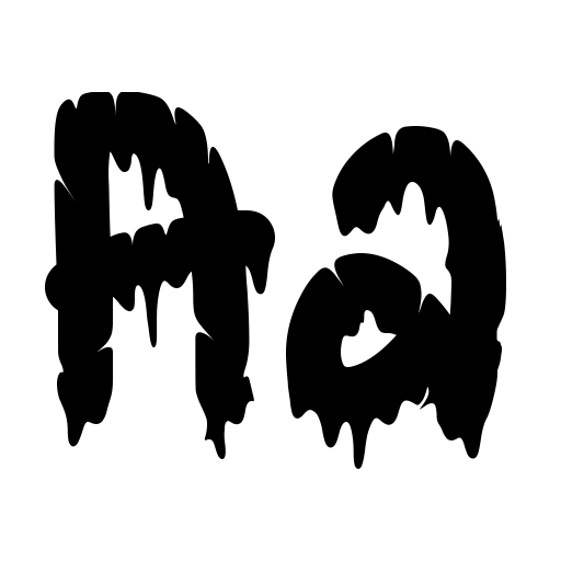 Blood Shadow Font icon