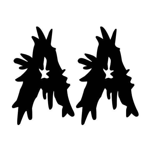 Blood Spatter Font icon