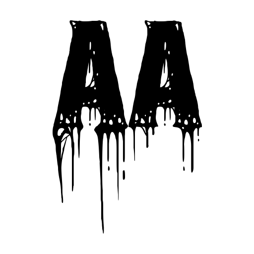 Blood Victim Zombie Font icon