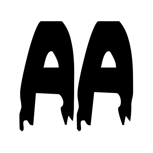 Bloodlust Font icon
