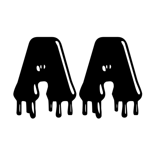 BLOODY TYPE PERSONAL USE Font icon