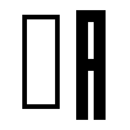 Blox Condensed Font icon