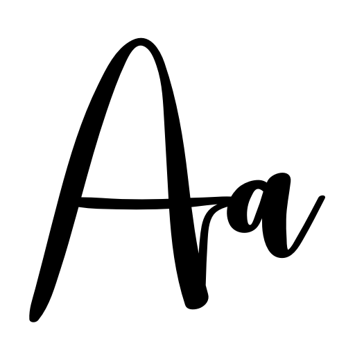 Blubbery Font icon