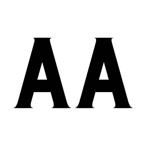 Blue Font icon