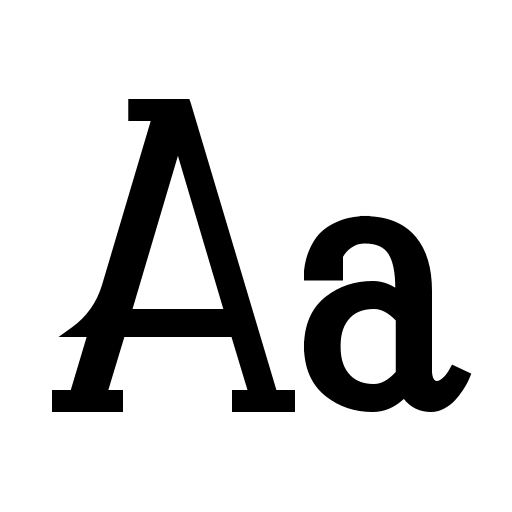 Blue Denim Demo Font icon