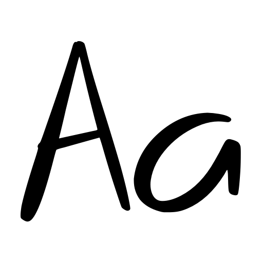 Blue Dino - Personal Use Font icon