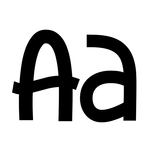 Blue Dolphin Font icon