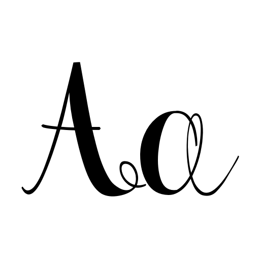 Blue Eyes Font icon