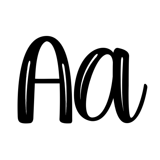 Blue Eyes - Personal Use Font icon