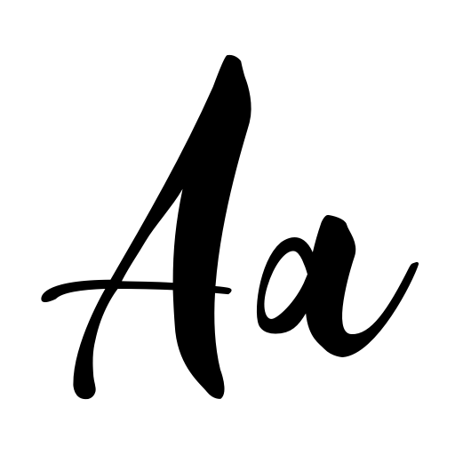 Blue Lotus - Personal Use Font icon
