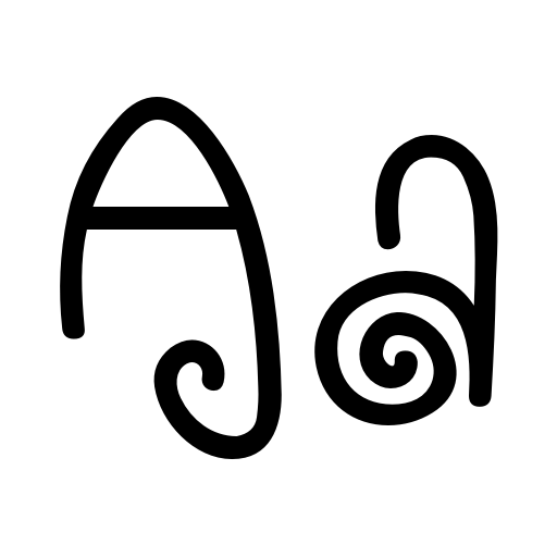 Blue Ocean Font icon