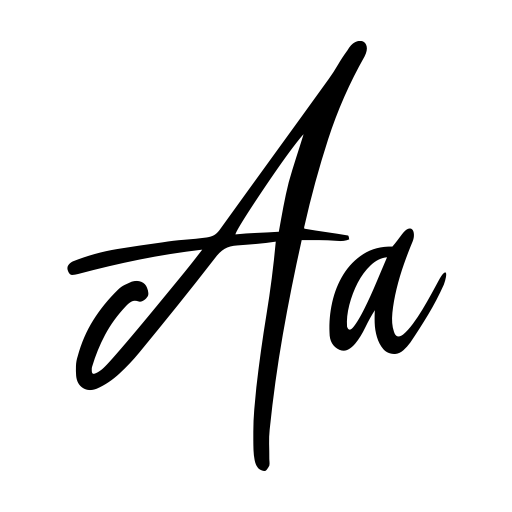 Blue Pen Font icon