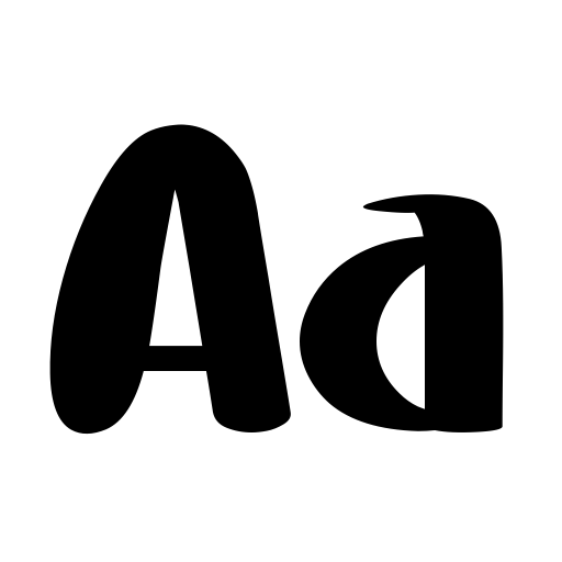 Blue Sea Font icon