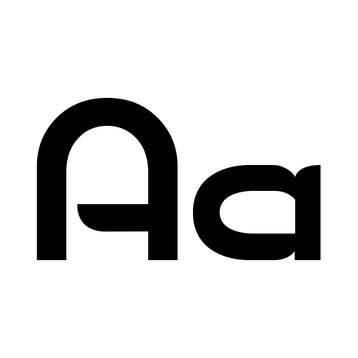 Blue Font icon