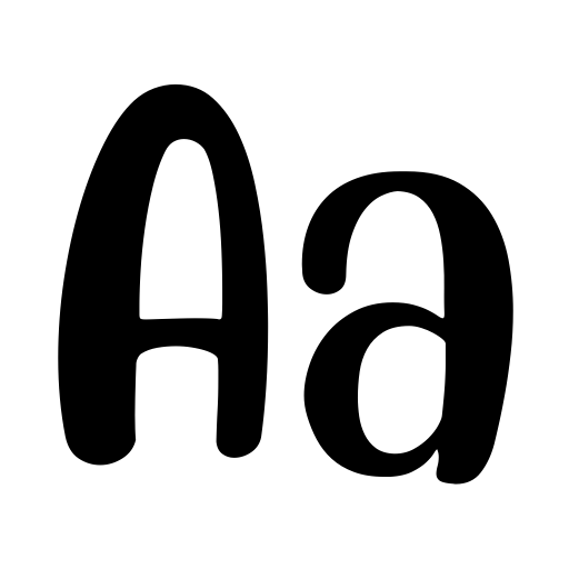 Blueberry Personal Use Only Font icon