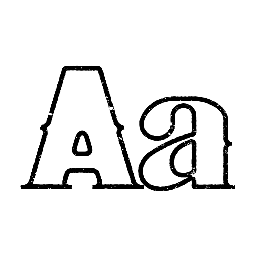 Bluegrass OUTLINE Font icon