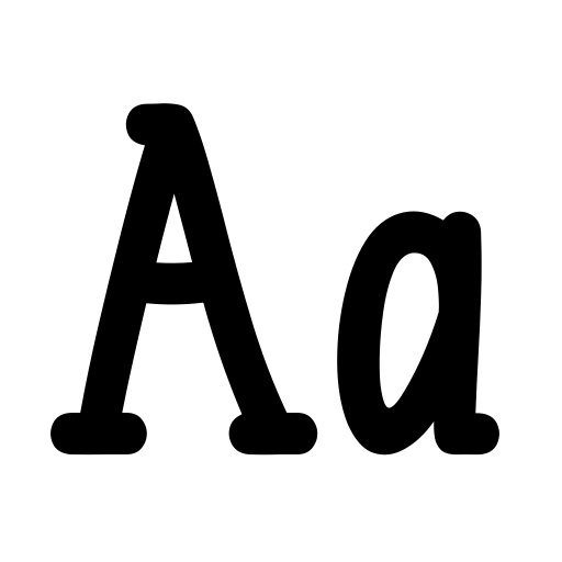 Blueno Chocolate Font icon