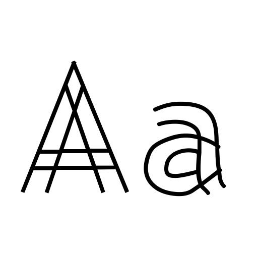 BluePrinted Font icon