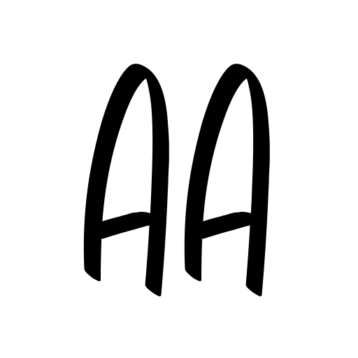 Blushing Font icon