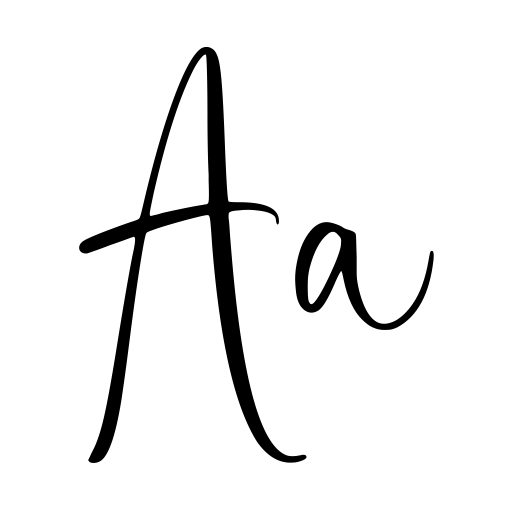 Blushing Woman Font preview
