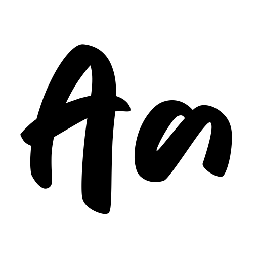 Blushing Font icon