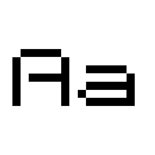 BM space Font icon