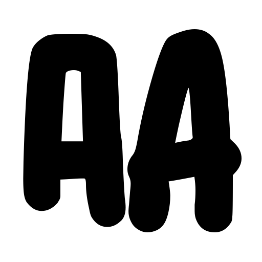 Bobba Tea Font icon