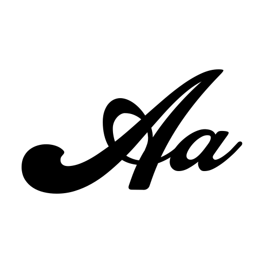 Bobbers Personal Use Font icon
