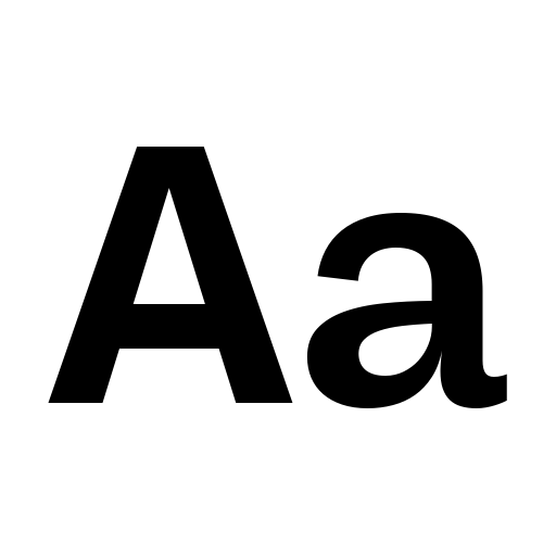 Body Grotesque Trial Font icon