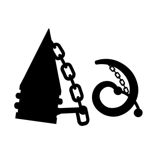 Body Piercing & Chains Font icon