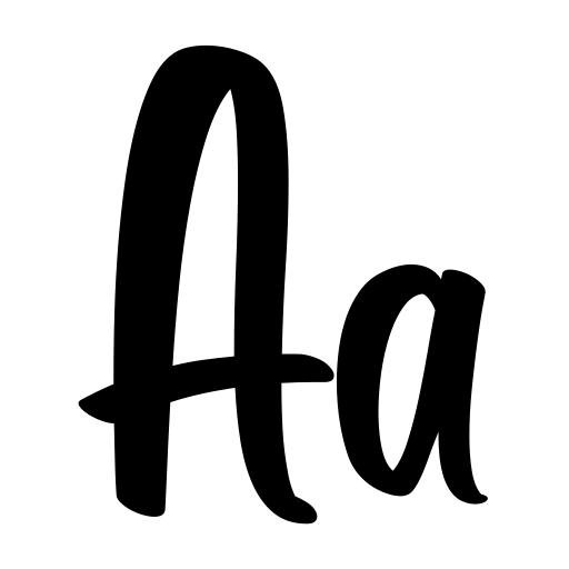 Boga-bogi Personal Use Only Font icon