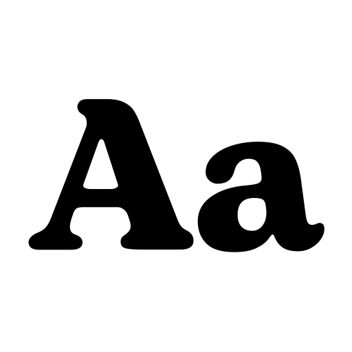 Bogart Trial Font icon