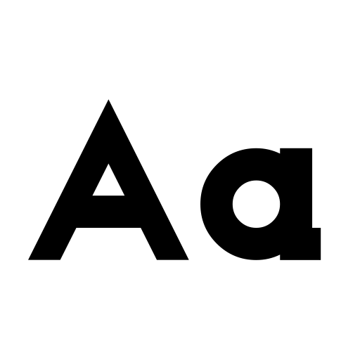 BOGOR Font icon