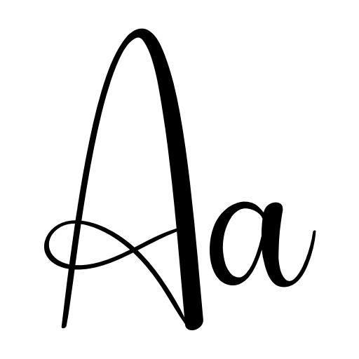 Boho Font icon