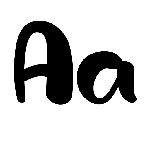 Boho Brush Font icon