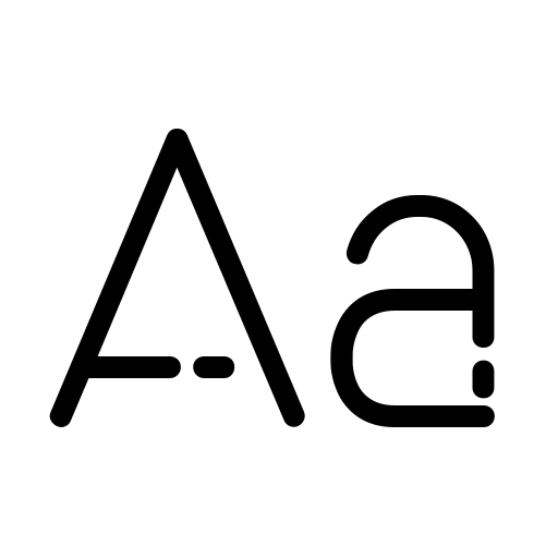 BOKEH Font icon