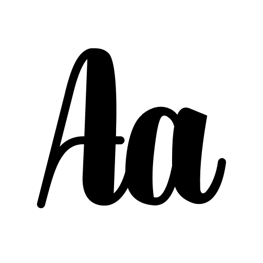 Bold Berrywalls Font icon