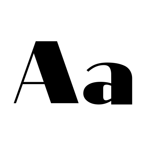 Bold-ish Demo Font icon