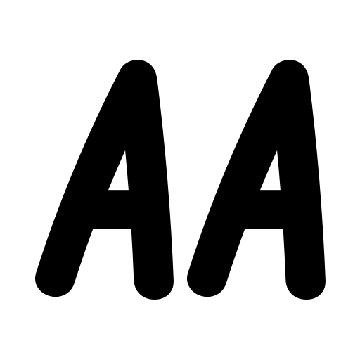 Bold Living Font icon